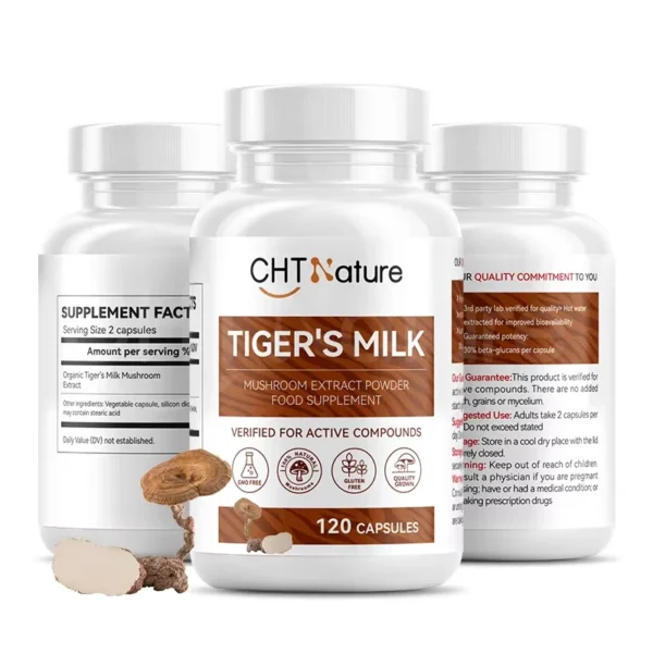 Tiger Milk Mushroom Capsules - 이미지 2