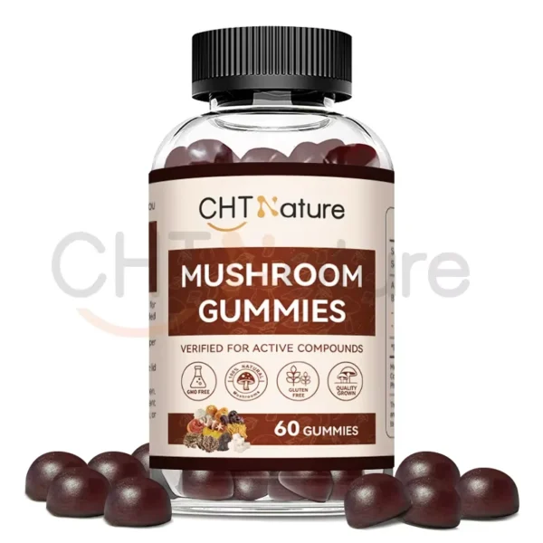 Organic Mushroom Mix Extract 8 in 1 Gummies