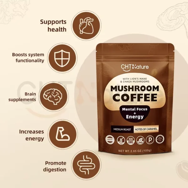 6 in 1 Mushroom Coffee - Image 4