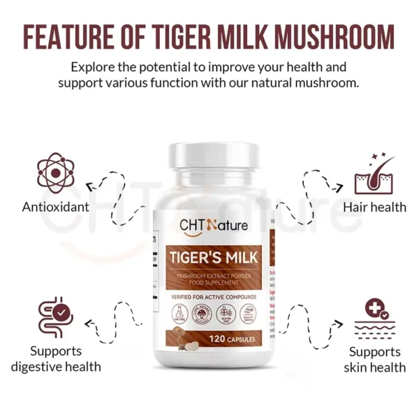 Tiger Milk Mushroom Capsules - 이미지 4