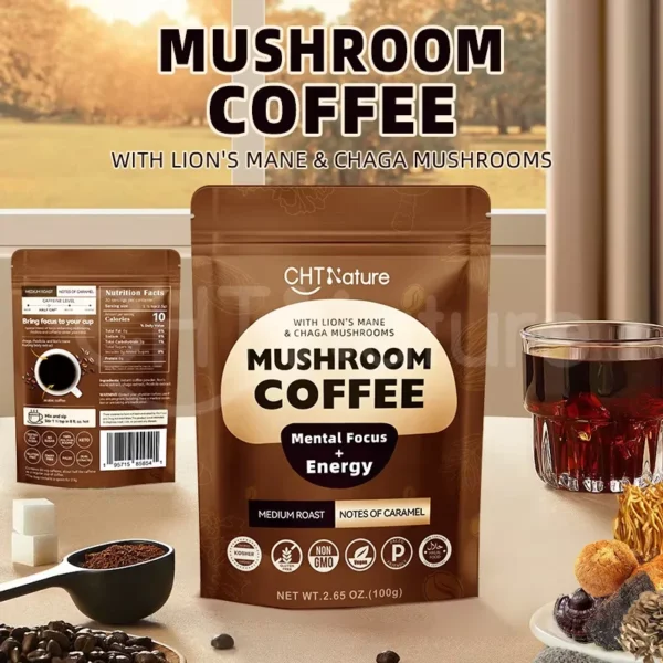 6 in 1 Mushroom Coffee - Image 2
