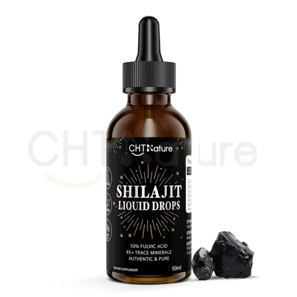 Gotas líquidas de Shilajit del Himalaya